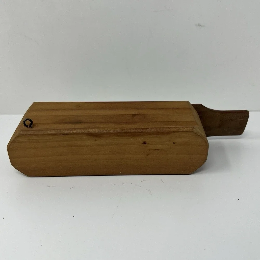 Vintage Ashby Old Hen Turkey Call Single Sided Box Call Hunting Wood USA
